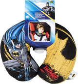 DC Comics Soft Batman Bil Rese Nackkudde Barnsäkerhet Komfort Superhjälte Bat Man, Cuscino Da Viaggio Auto, Ljusblå, One Size Resekuddar Naty Shop