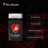 Tonino Lamborghini Intenso för män 4,2 oz EDT Spray Naty Shop hårborttagningsprodukter