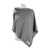 Julius Zöllner Stilltuch Aus 100 Prozent Jersey-Baumwolle, OEKO-TEX STANDARD 100, Tillverkad i Tyskland, Uni Tan Tillbehör Mat och amning Bebe Naty Shop Uni Stone
