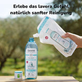 Lavera Care Basis Sensitiv 2 i 1, schampo och duschgel med ekologisk aloe vera och vegetabilisk keratin, 250 ml dusch och bad Naty Shop