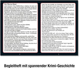 De tre??? - Crime Puzzle - The Villa of the Puzzles Av KOSMOS 697976, 300 bitar, Glow in the dark, Med UV-lampa, Läsning, Pussel, Pussellösning, Detektivpussel Från 10 år Puzzle Naty Shop