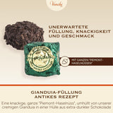 Venchi – Chocoviar Gianduia, praliner i 1 kg påse, Gianduia choklad tillverkad exklusivt med "Piemonte skogshasselnötter", glutenfri, utan konstgjorda färgämnen och utan konserveringsmedel