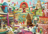 Ravensburger Puzzle 12001195 - Sweet Street - 1000 bitars pussel för vuxna och barn över 14 Pussel Naty Shop Standardtitel