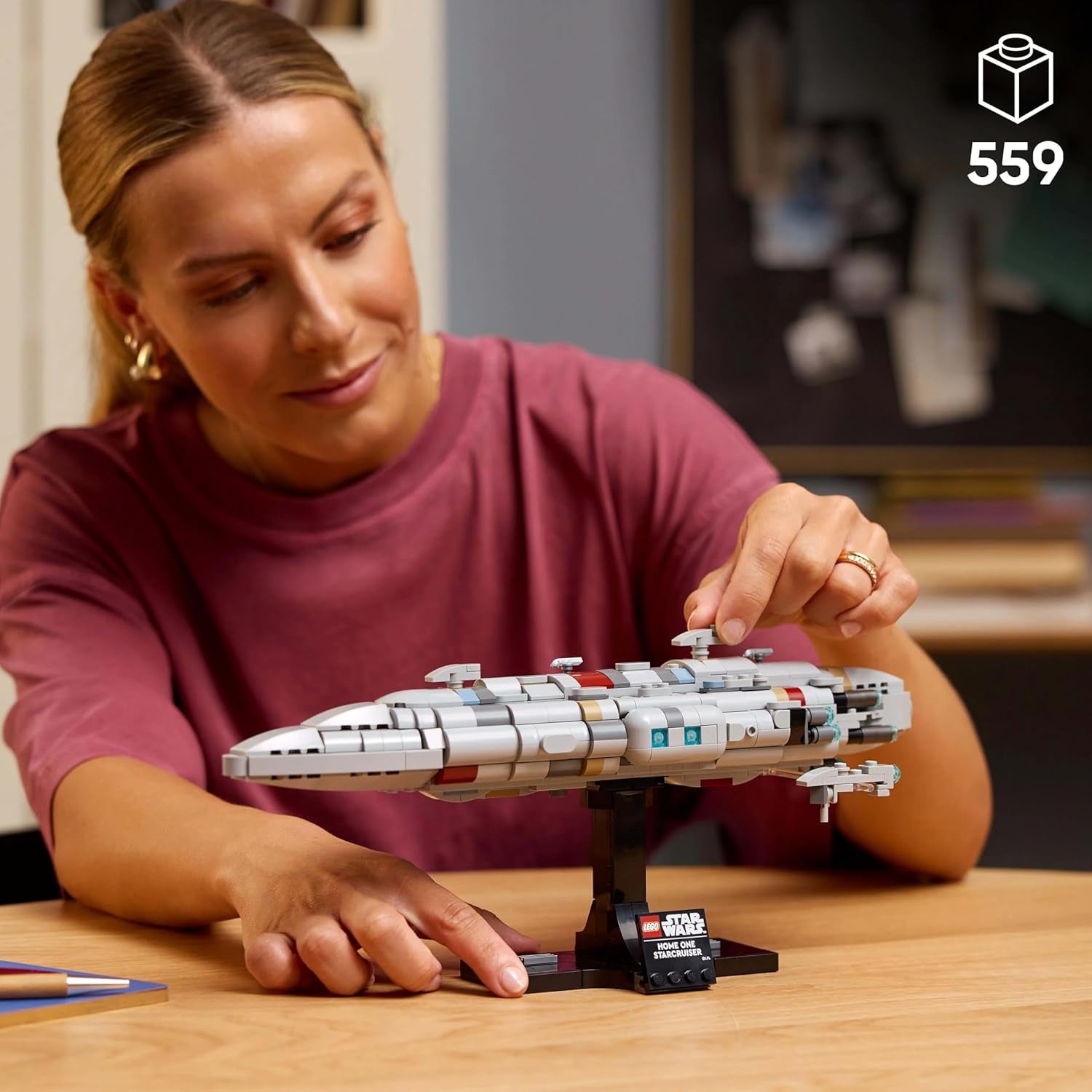 LEGO Star Wars 75405 Home One Starcruiser från Return of the Jedi - Starship-modell - Fantasy- och samlingsset att bygga och visa - Present till vuxna och tonårsfans Byggset Besuche den LEGO-Store