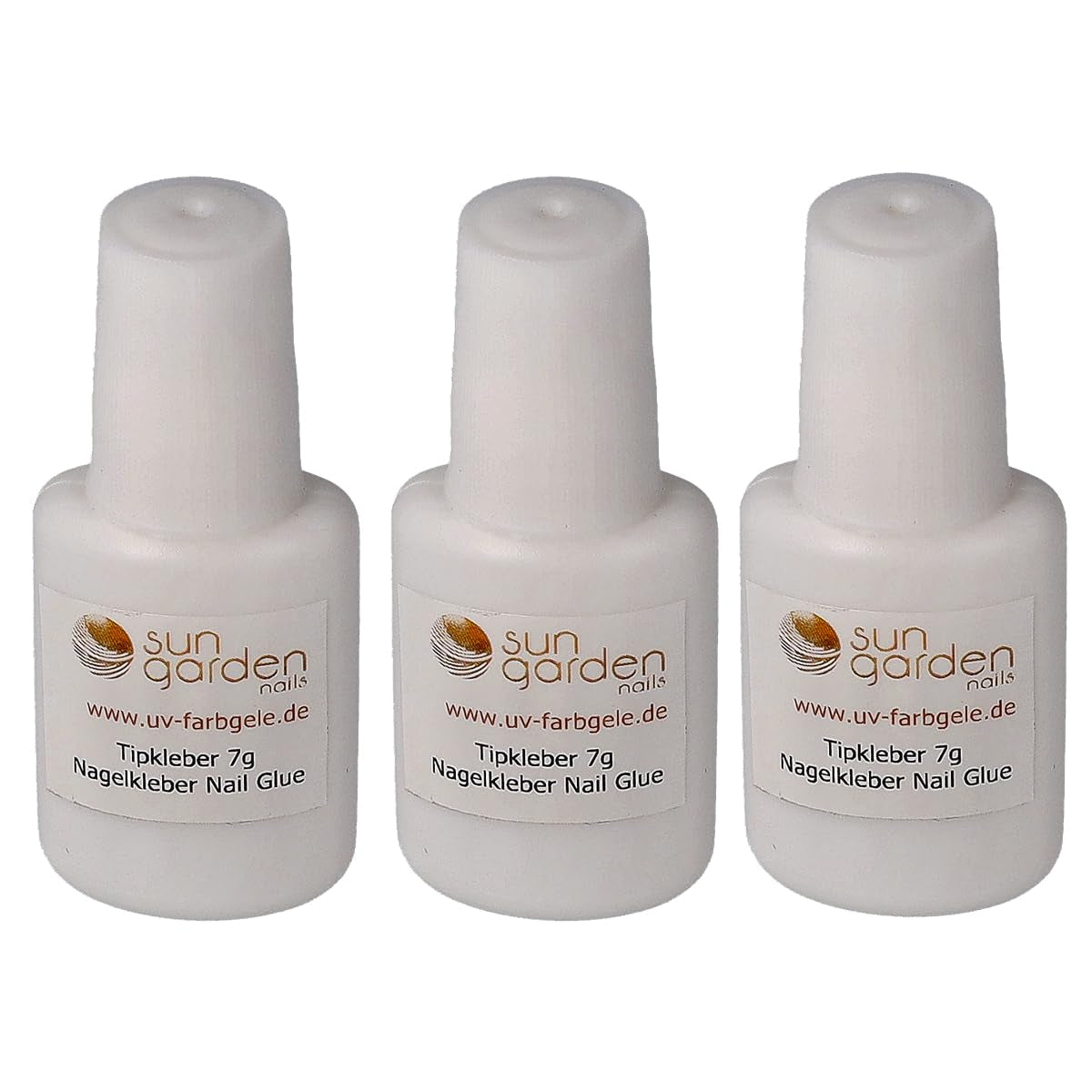 Sun Garden Nails Tipsbox 500 Tips Inkl. 3 tips limtips Nageltips lim - modellera naglar