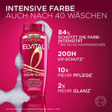 L'Oréal Paris Elvital XXL, Färgskyddsschampo för färgat hår, 1 liter dusch och bad L'Oréal