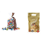 Chokladmix LINDOR | 1371 g | Ca. 109 bollar: Klassisk mix för mjölkchokladbollar och LINDOR | Ca. 80 chokladbollar (mjölk, vit, mörk 60%, hasselnöt) | Bulkförpackning, 1 kg