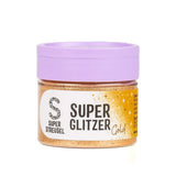 Super Streusel, Super Glitter Powder Gold, glitterpulver, guld, 10 gram Glitter Naty Shop