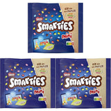Nestlé SMARTIES Mini individuellt förpackade små linser med mjölkchoklad 3-pack (1 x 187 g)