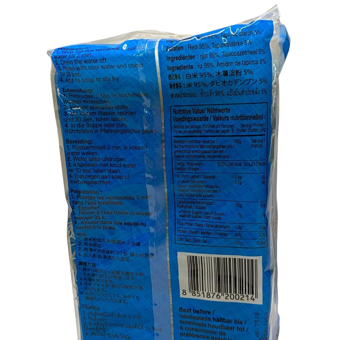 MAMA - Risvermicelli - Flerpack (30 x 400 g)