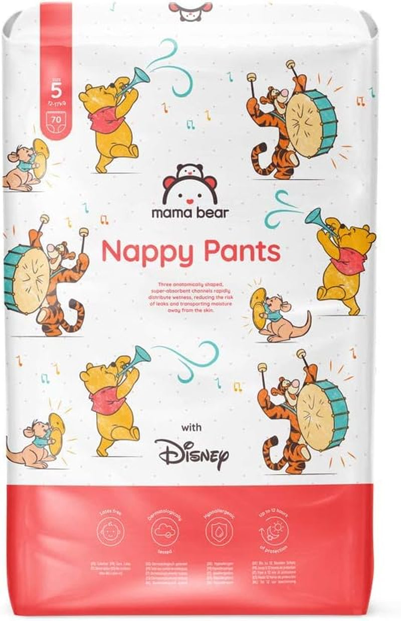 Amazon Märke: Mama Bear Disney storlek 6 (15+ kg) - månadspaket, vit, 120 stycken (2 förpackningar om 60)