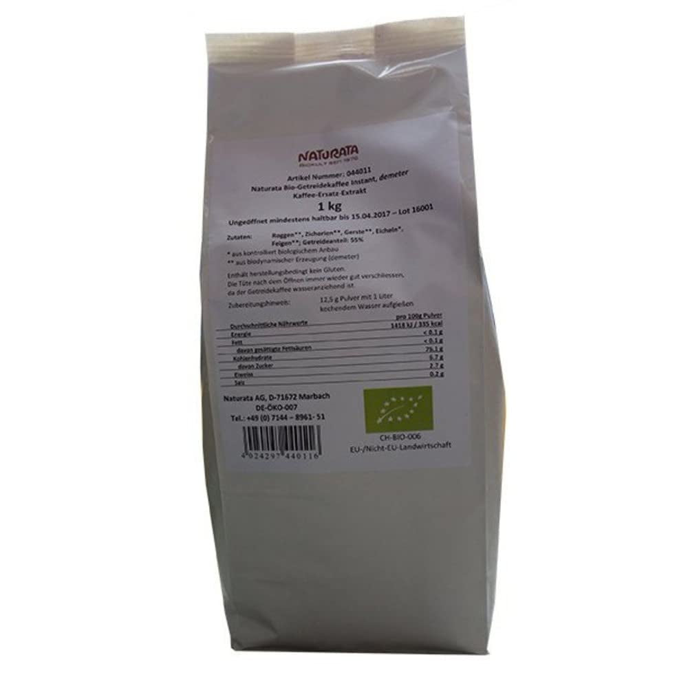 Snabbkaffe från bönor, bulk, Demeter, 1 kg (2)
