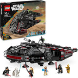 LEGO Star Wars Dark Millennium Falcon, Starship Set, Byggleksak för barn, Födelsedagspresent för pojkar, flickor och fans, Äventyrsleksak 75389 Byggset Besuche den LEGO-Store Standardtitel