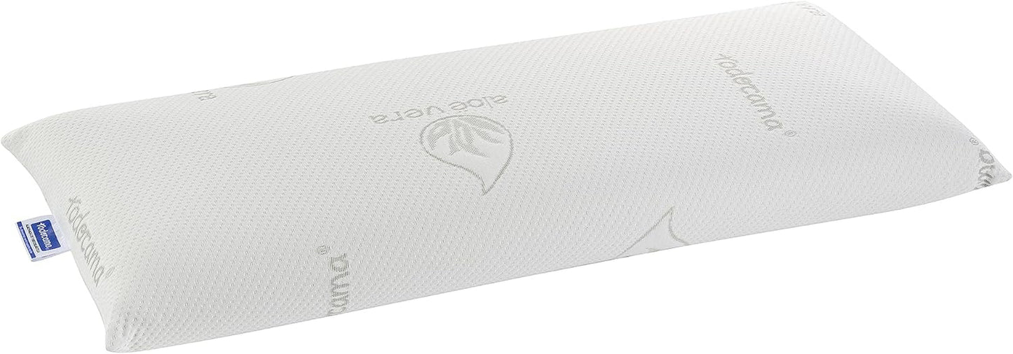 Todocama - Memory kudde, aloe vera, 2 delar, 70 cm, vita Naty Shop standard kuddar