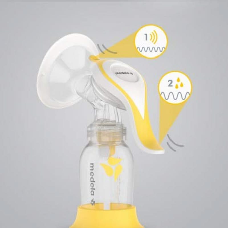 Manuell bröstpump Medela Harmony Tillbehör Mat och amning Bebe Naty Shop