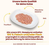 Almo Nature HFC Jelly våt kattmat - med tonfisk, förpackning om 24 (24 x 55 g)