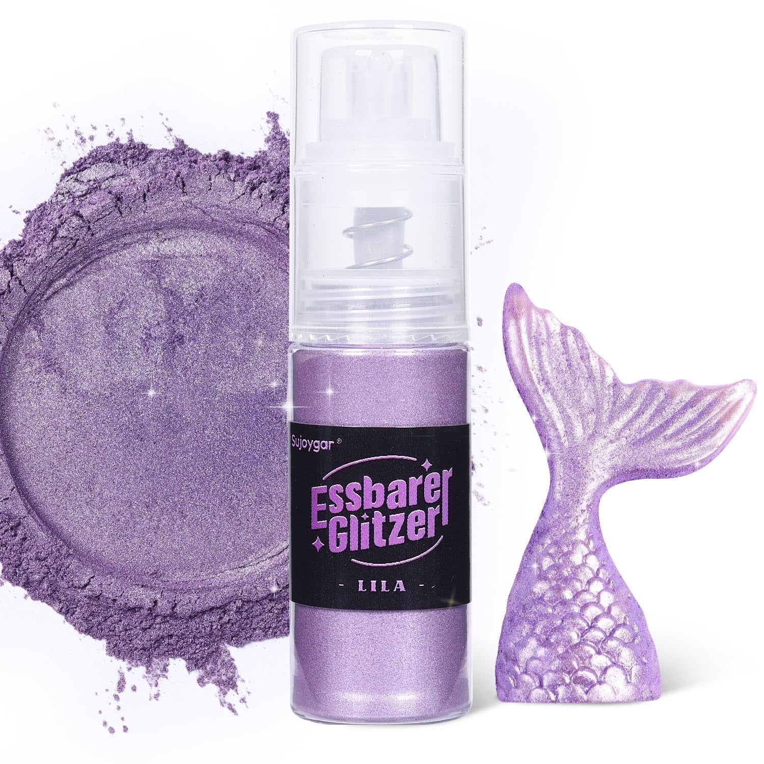 Ätbart Glitter - 10G, Rose Gold Drink Glitter, Ätbart Glitter Pulver, Matfärgningspulver, Guldpulver, Metalliskt Glitterpulver, Glitter Spray för Cocktails, Choklad, Kakor, Fondant