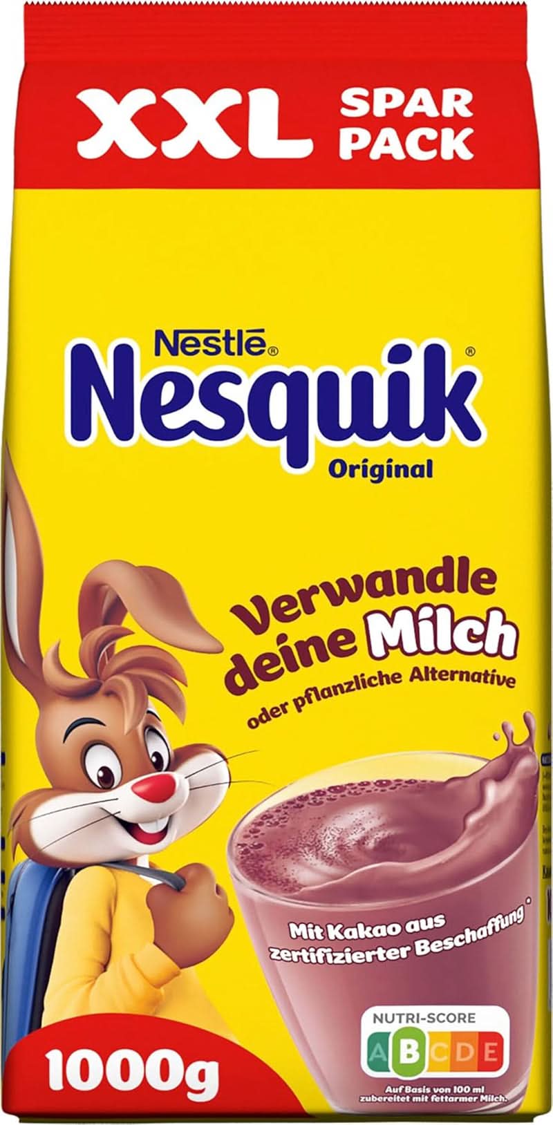 Nestlé, kakaopulver för blandning i mjölk, 1 kg kakao och varm choklad Naty Shop