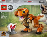 LEGO Jurassic World Little Eatie: T.Rex Byggleksak för pojkar och flickor 7 år gammal dinosauriebyggsats Presentmodell för barn med rörlig mun, huvud och svans 76967 Byggset Besuche den LEGO-Store