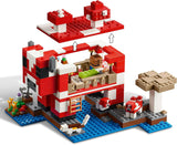 LEGO Minecraft The Mushroom Cow House Videospel Byggnadsleksak Svamp Landmodell med minifigurer Steve och andra karaktärer Leksats för pojkar och flickor 8 år 21270 Byggset Beuche den LEGO-Store