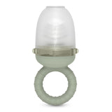 Suavinex Baby Chewing Guard Silikon av livsmedelskvalitet med lock Lätt att rengöra Diskmaskin och fryssäker lugnar tandköttet 6 månader Grönt
