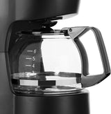 Tristar kaffebryggare, kapacitet 6 koppar, 600W, varmhållningsfunktion, automatiskt stopp, permanent filter, anti-droppsystem, kompakt och portabel, lätt att rengöra, CM-1246
