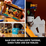 LEGO Ideas Dungeons & Dragons: The Saga of the Red Dragon, Byggset för vuxna, Dungeons and Dragons Presentidéer för fans, Fantasy Building Set, Creative Activity 21348 Byggset Besuche den LEGO-Store