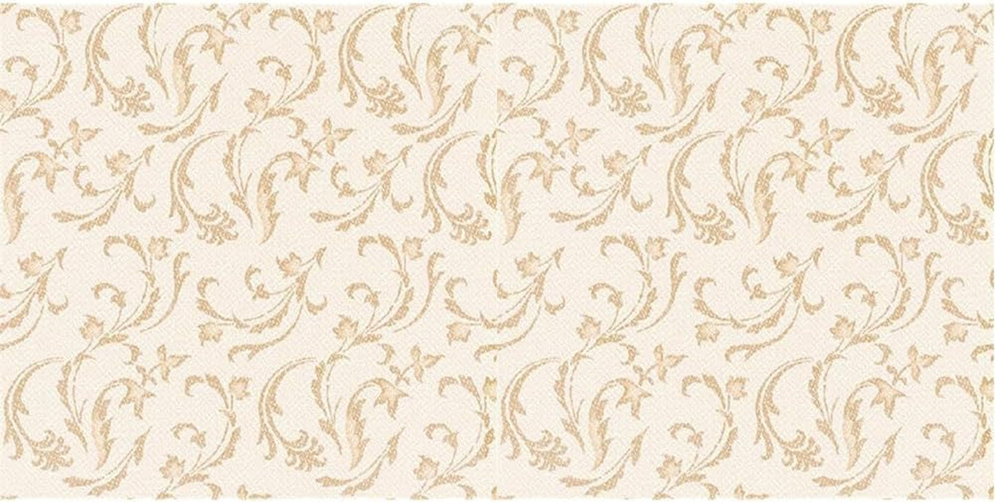 Papstar, 50 servetter "ROYAL Collection" 1/4-faldigt 40 Cm X 40 Cm grå "Damascato", #85005