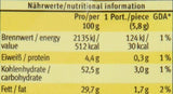 RCP Verpoorten Minis, äggnogstryffel, alpin mjölkchoklad, flytande fyllning, innehåller alkohol, bra present, 110 g (förpackning med 2)