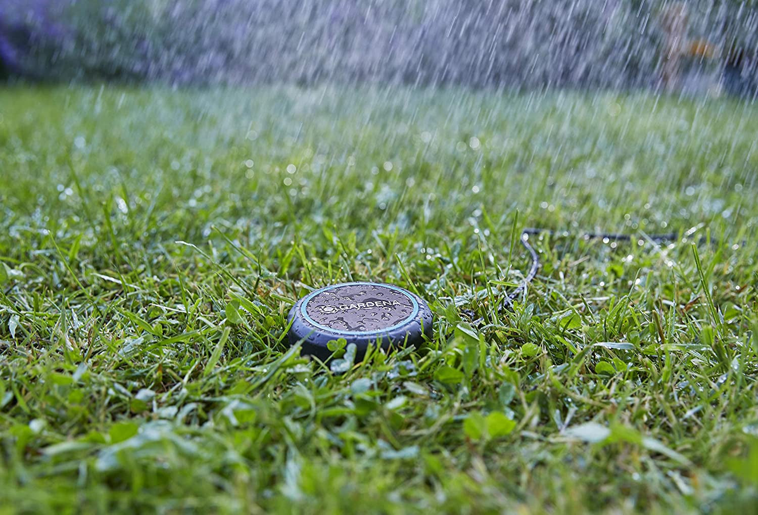 Gardena förlängningskabel (10 m) för regnsensor och jordfuktighetssensor, anslutningskabel med Easy Click-system, förlängbar upp till 105 m, för användning över och under marken (01868-20)