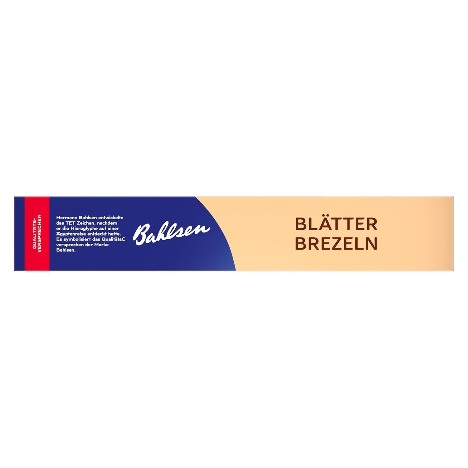 Bahlsen smördeg - Paket om 12 - Karamelliserad smördeg i form av kringla (12 x 100g)