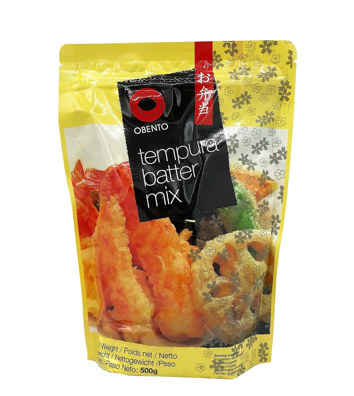 Tempura Smet Mix Tempura Back-Frittiermischung, 500 Gram Mix för bakning och matlagning Naty Shop