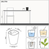 LECHUZA DELTINI blank vit 14900