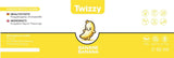 Twizzy Banana matsmak - 60 ml - Intensiv smak - Perfekt för att baka Aromas Naty Shop