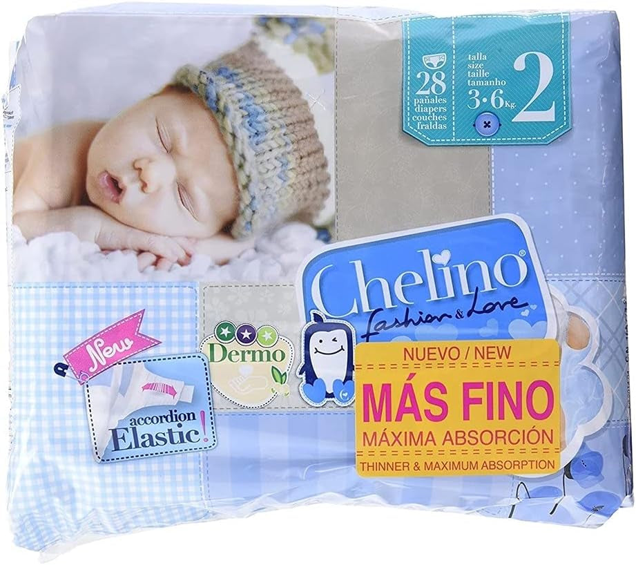 Blöjor Indas Fashion & Love XL, stl 6 (17-28 kg), 27 st