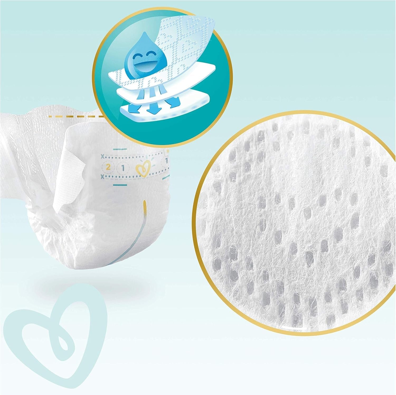 Pampers Premium Protection Pounds, storlek: 0