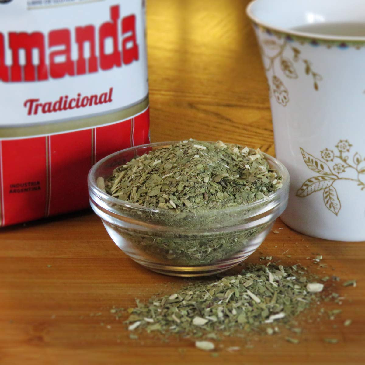 Ceai Yerba Mate Elaborada 500G | Traditionellt Mate Tea | Yerba Mate Tea Elaborada Con Palo Lösa blad 0,5 Kg