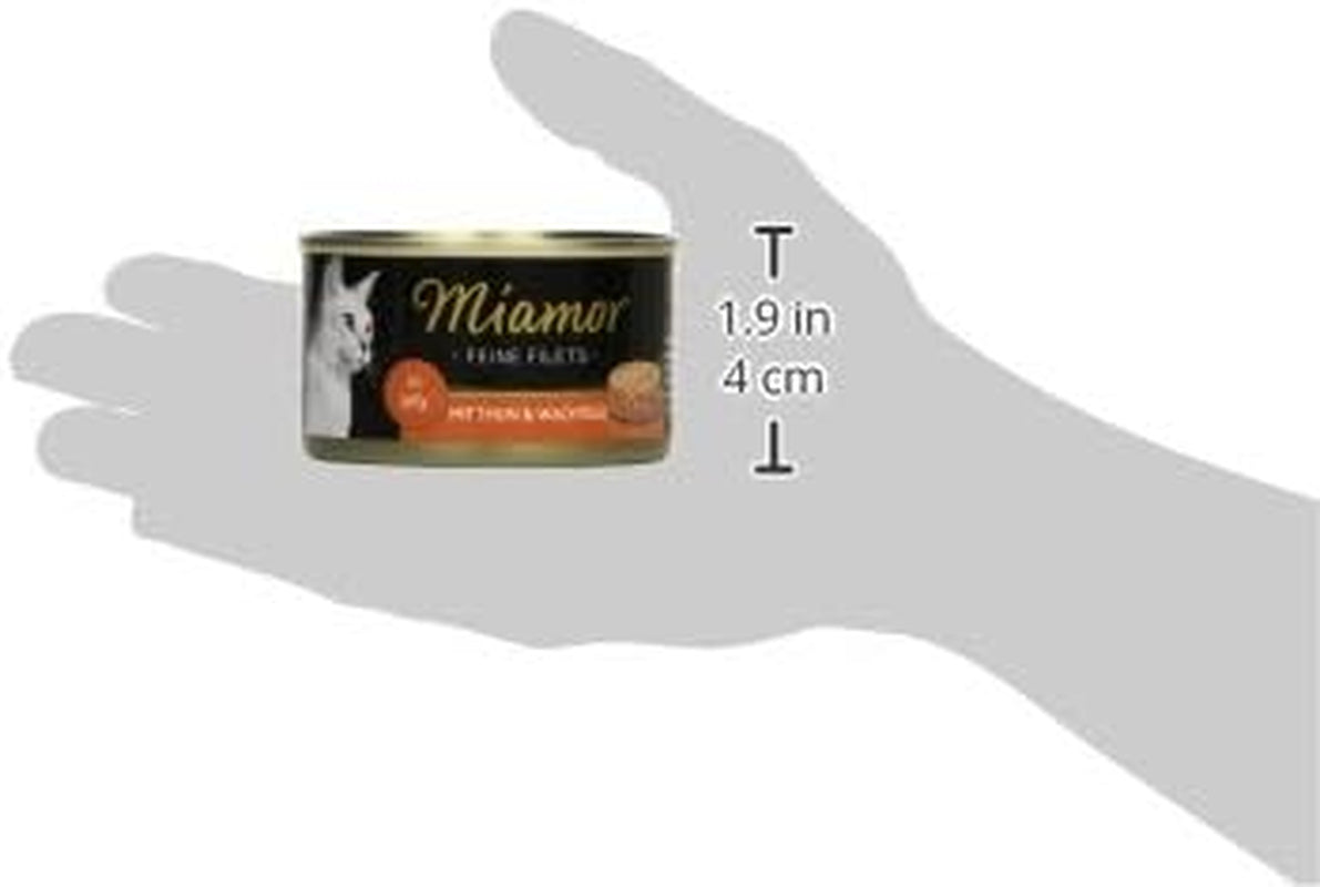 - Fina filéer i gelé | Våtfoder för vuxna katter med filébitar i gelé. Konserverad fettsnål kompletterande mat utan tillsatser | 24 x 100 g Tonfisk och vaktelägg
