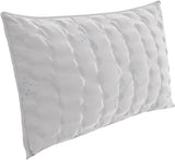 Italienska sängkläder MB Home Italia, kudde, biokeramik, ljusgrå, 45 x 75 cm Naty Shop standardkuddar