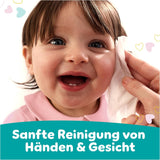 Sensitive Baby Wet Wipes, 1872 Wipes (36 x 52), Oparfymerad, för skonsam, skonsam rengöring