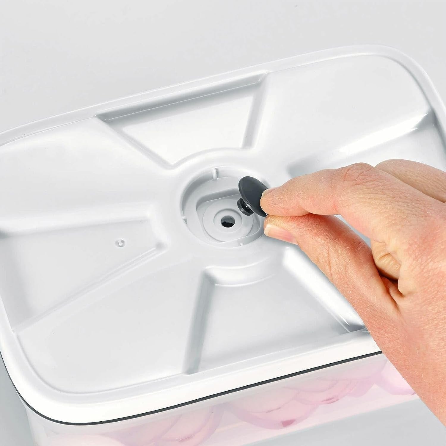 SEVERIN vakuumbehållare, hållbar vakuumbehållare med en volym på 0,75 liter per behållare, 2 set, transparent, plast, köksmaskiner, ZB 3620 Matförvaringslådor Naty Shop
