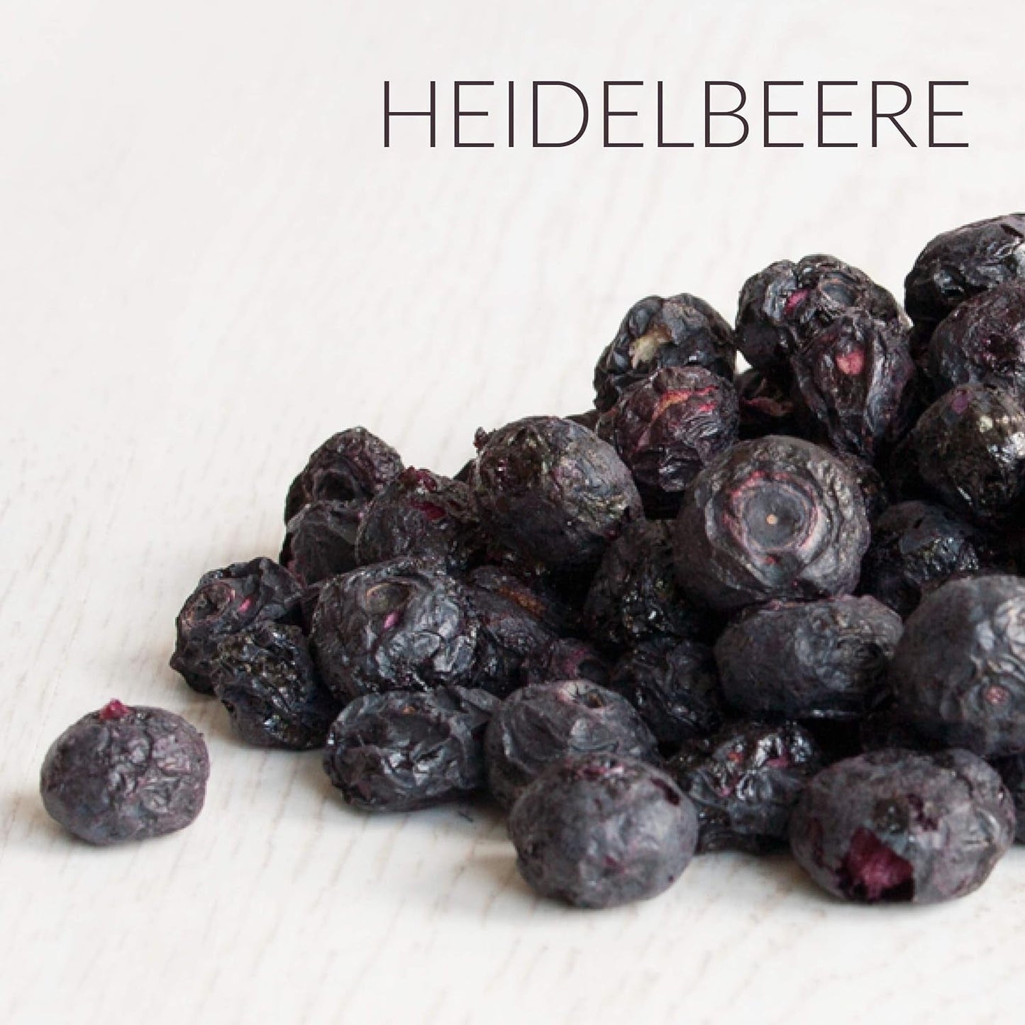 Frystorkade blåbär: 100g torkade odlade blåbär för smoothies, müsli, grötpålägg - frystorkade bär utan tillsatt socker - NutriPur frystorkade blåbär Torkade produkter Naty Shop