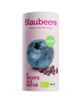 Frystorkade ekologiska blåbär BUAH® | Frystorkade ekologiska blåbär utan tillsatt socker | 100 % frystorkad frukt (vegansk, glutenfri, laktosfri) | Idealiskt mellanmål (140g) Dehydrerade produkter Naty Shop Standardtitel