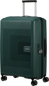 American Tourister Aerostep - Spinner L, Expanderbar resväska, 77 cm, 101,5/109 L, Orange (Bright Orange) - Naty Shop