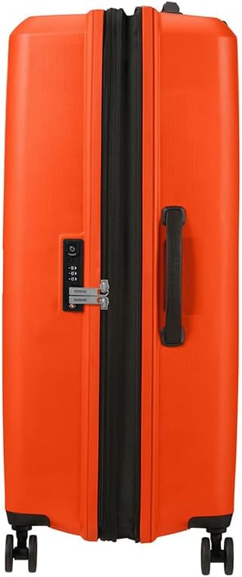 American Tourister Aerostep - Spinner L, Expanderbar resväska, 77 cm, 101,5/109 L, Orange (Bright Orange) Bagage och reseutrustning Naty Shop