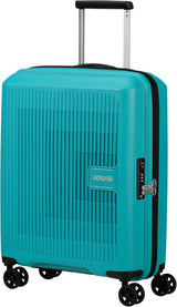 American Tourister Aerostep - Spinner L, Expanderbar resväska, 77 cm, 101,5/109 L, Orange (Bright Orange) Bagage och reseutrustning Naty Shop Turquoise (Tone Turquoise) S (55 Cm - 36/40 L)