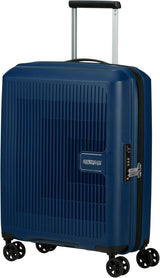 American Tourister Aerostep - Spinner L, Expanderbar resväska, 77 cm, 101,5/109 L, Orange (Bright Orange) - Naty Shop