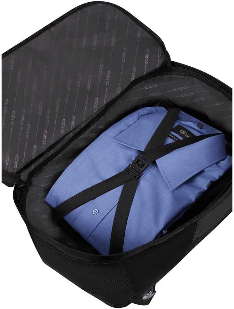 American Tourister Urban Track - Ryanairs undersäteshandväska, 25 x 20 x 40 cm, 24,5 L, svart (Asphalt Black) Bagage och reseutrustning Naty Shop