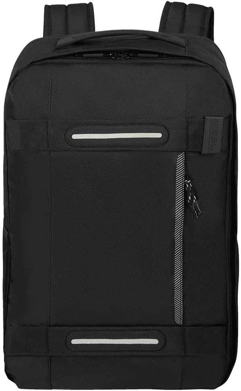 American Tourister Urban Track - Ryanairs undersäteshandväska, 25 x 20 x 40 cm, 24,5 L, svart (Asphalt Black) Bagage och reseutrustning Naty Shop