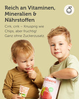 Frystorkad fruktmix BUAH® | Frystorkade ananas, bananer, äpplen och kokosnötter utan tillsatt socker | 100 % frukt | Vegansk, glutenfri, laktosfri (192g) Naty Shop torkade produkter